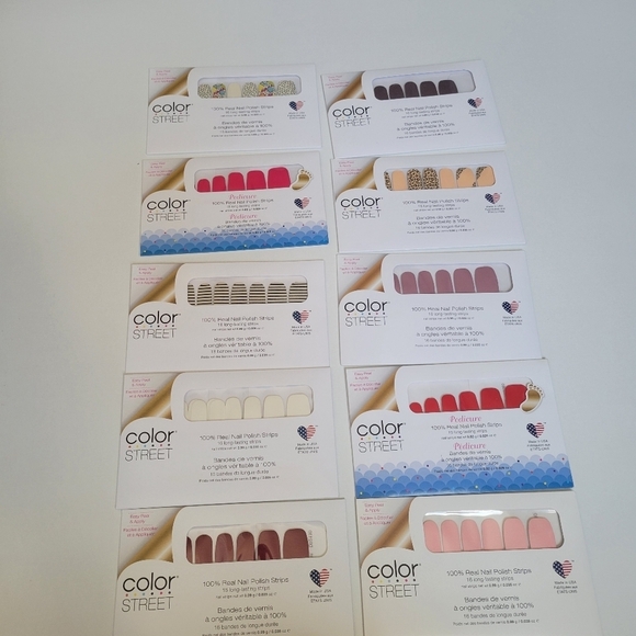 Color Street Other - Color street NWT Bundle of #10.